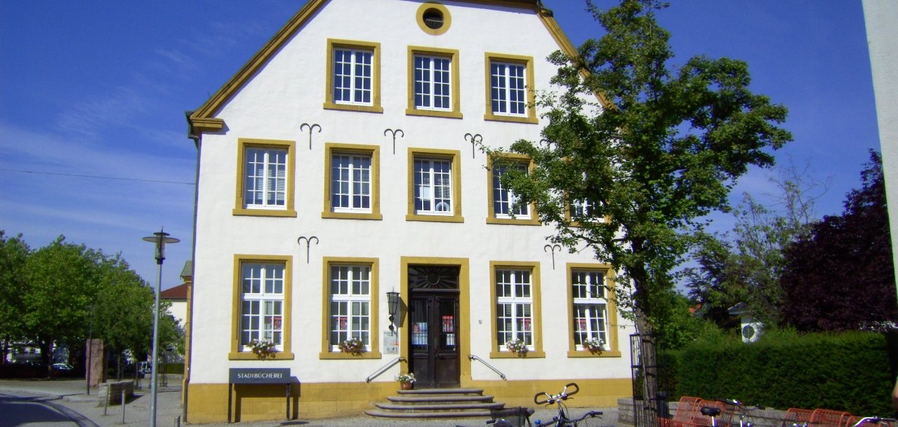 Blick auf die Stadtbibliothek Oelde
